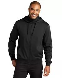 preview image of Port Authority   Smooth Fleece Hooded Jacket F814