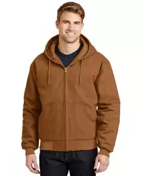 preview image of CornerStone   - Duck Cloth Hooded Work Jacket.  J763H