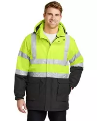 preview image of Port Authority   ANSI 107 Class 3 Safety Heavyweight Parka. J799S