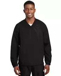 preview image of Sport-Tek   V-Neck Raglan Wind Shirt. JST72