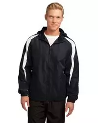 preview image of Sport-Tek   Fleece-Lined Colorblock Jacket. JST81