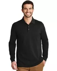 preview image of Port Authority   EZCotton   Long Sleeve Polo. K8000LS