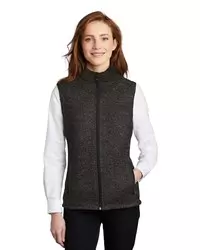 preview image of Port Authority    Women's Sweater Fleece Vest L236