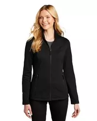 preview image of Port Authority    Women's Grid Fleece Jacket. L239