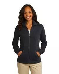 preview image of Port Authority   Women's Slub Fleece Full-Zip Jacket. L293