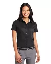 preview image of Port Authority   Women's Short Sleeve Easy Care  Shirt.  L508