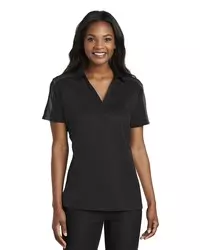 preview image of Port Authority   Women's Silk Touch Performance Colorblock Stripe Polo. L547