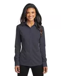 preview image of Port Authority   Women's Dimension Knit Dress Shirt. L570