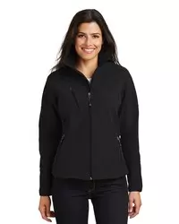 preview image of Port Authority   Women's Textured Soft Shell Jacket. L705