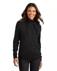 preview image of Port Authority   Women's Smooth Fleece Hooded Jacket L814