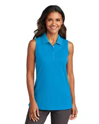 preview image of Port Authority   Women's Dry Zone   UV Micro-Mesh Sleeveless Polo LK110SV