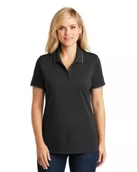 preview image of Port Authority   Women's Dry Zone   UV Micro-Mesh Tipped Polo. LK111