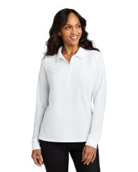preview image of Port Authority Women's Wearever Signature Pique Long Sleeve Polo LK200LS