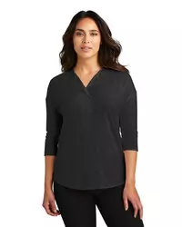 preview image of Port Authority   Women's Concept 3/4-Sleeve Soft Split Neck Top. LK5433