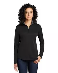 preview image of Port Authority    Women's Silk Touch    Performance 1/4-Zip LK584