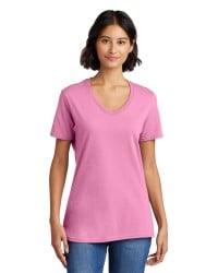 preview image of Port & Company   Women's Core Cotton V-Neck Tee. LPC54V