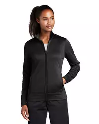 preview image of Sport-Tek   Women's Sport-Wick   Fleece Full-Zip Jacket.  LST241