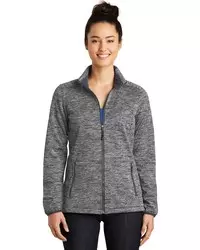 preview image of Sport-Tek   Women's PosiCharge   Electric Heather Soft Shell Jacket. LST30