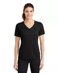 preview image of Sport-Tek   Women's PosiCharge   RacerMesh   V-Neck Tee. LST340