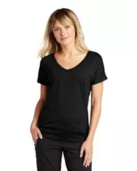 preview image of Sport-Tek    Women's PosiCharge    Tri-Blend Wicking Dolman Tee. LST401