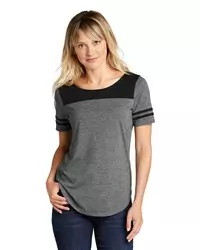 preview image of Sport-Tek LST403 Women's PosiCharge Tri-Blend Wicking Fan Tee