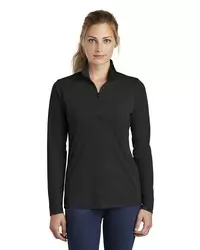 preview image of Sport-Tek    Women's PosiCharge    Tri-Blend Wicking 1/4-Zip Pullover. LST407