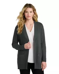 preview image of Port Authority   Women's Easy Care Open-Front Cardigan Sweater LSW2890