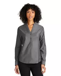preview image of Port Authority   Women's Long Sleeve Chambray Easy Care Shirt LW382
