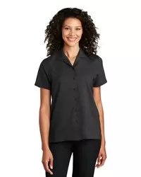 preview image of Port Authority   Women's Short Sleeve Performance Staff Shirt LW400