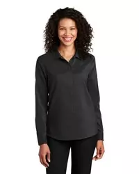 preview image of Port Authority   Women's Long Sleeve Performance Staff Shirt LW401