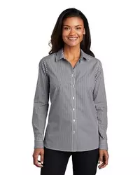 preview image of Port Authority    Women's Broadcloth Gingham Easy Care Shirt LW644