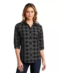 preview image of Port Authority   Women's Everyday Plaid Shirt. LW670