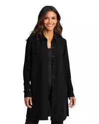 preview image of Port Authority   Women's Textured Crepe Long Tunic LW715