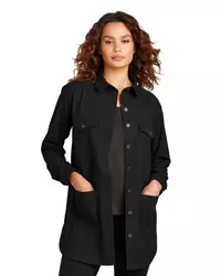 preview image of MM2021 Women's Long Sleeve Twill Overshirt