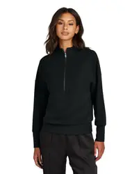 preview image of MM3041 Women's Linear Texture 1/4-Zip