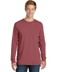preview image of Port & Company   Beach Wash   Garment-Dyed Long Sleeve Tee PC099LS