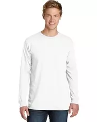 preview image of Port & Company   Beach Wash   Garment-Dyed Long Sleeve Tee PC099LS