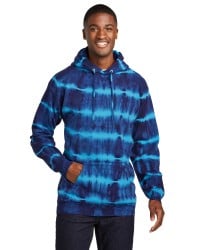 preview image of Port & Company   Allover Stripe Tie-Dye Fleece PC143