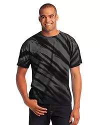 preview image of Port & Company   - Tiger Stripe Tie-Dye Tee. PC148