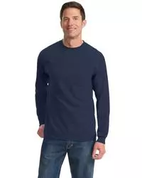 preview image of Port & Company   - Long Sleeve Essential Pocket Tee.  PC61LSP