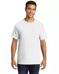 preview image of Port & Company PC61PT Tall Essential Pocket Tee