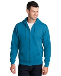 preview image of Port & Company   - Core Fleece Full-Zip Hooded Sweatshirt. PC78ZH