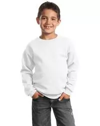 preview image of Port & Company   - Youth Core Fleece Crewneck Sweatshirt.  PC90Y