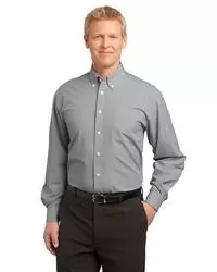 preview image of Port Authority   Plaid Pattern Easy Care Shirt. S639