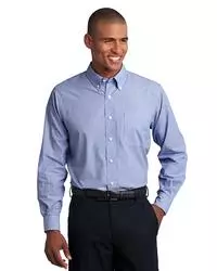 preview image of Port Authority   Crosshatch Easy Care Shirt. S640