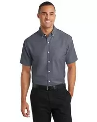 preview image of Port Authority   Short Sleeve SuperPro   Oxford Shirt. S659