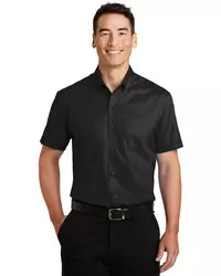 preview image of Port Authority   Short Sleeve SuperPro   Twill Shirt. S664