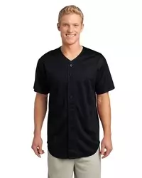 preview image of Sport-Tek   PosiCharge   Tough Mesh Full-Button Jersey. ST220