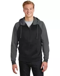 preview image of Sport-Tek   Sport-Wick   Varsity Fleece Full-Zip Hooded Jacket. ST236