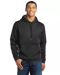 preview image of Sport-Tek   Sport-Wick   CamoHex Fleece Colorblock Hooded Pullover. ST239